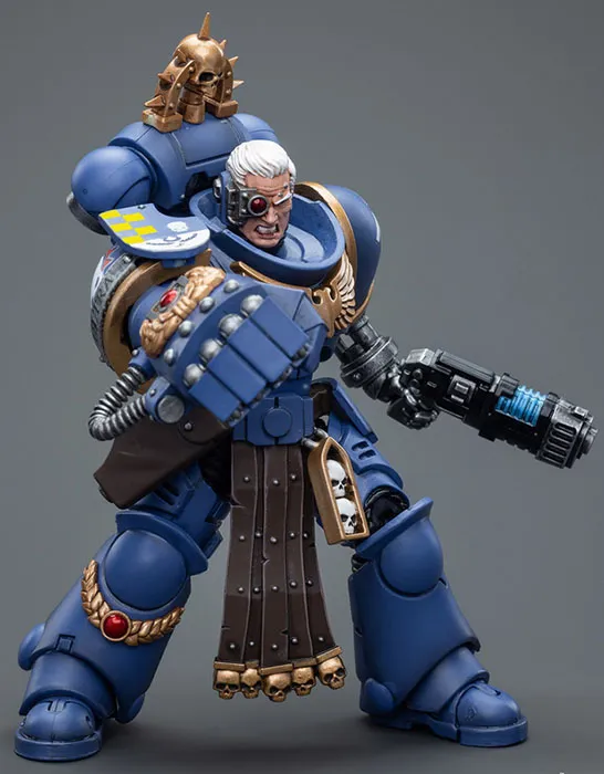 JoyToy Warhammer 40k Thousand Sons Action Figure - 1:18 Scale MK IV Tactical Squad Sergeant