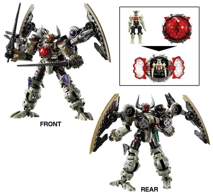 DA-103 Waruder Legion Vajra Anode Type | Diaclone Reboot | Takara