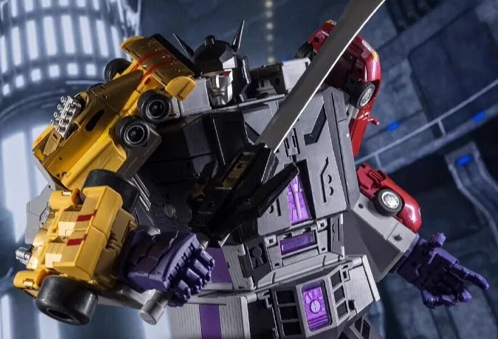 Attila Combiner Set of 5 | DX9 Toys 3rd Party Collectible Figure