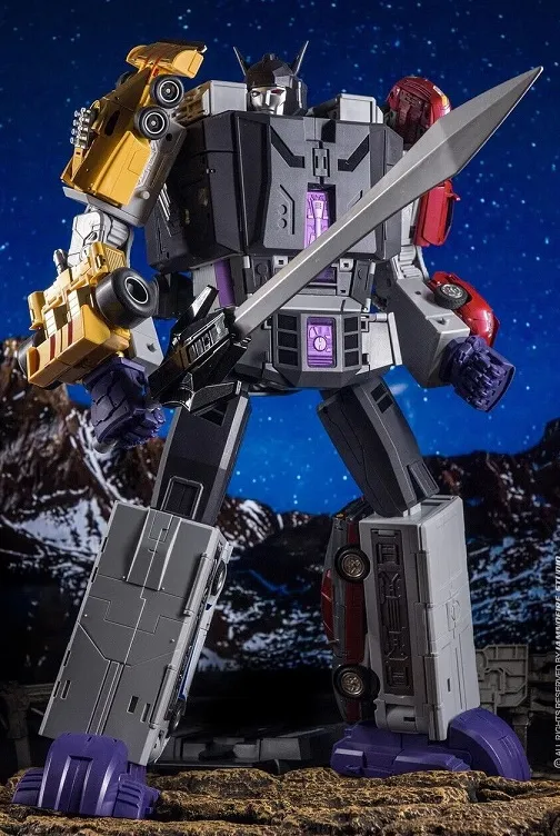 Attila Combiner Set of 5 | DX9 Toys 3rd Party Collectible Figure