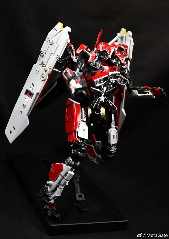 GATE G-05 Red Fantasy トランスフォーマー MetaGate G-05 G05 Red Fantasy Shatter Triple Changer Warrior