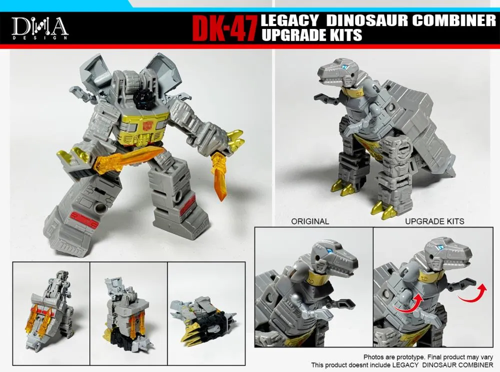 SF・ファンタジー・ホラー DNA design DK-47 legacy upgrade kits DNA Design DK-47 Legacy Core Class Dinobots/Volcanicus