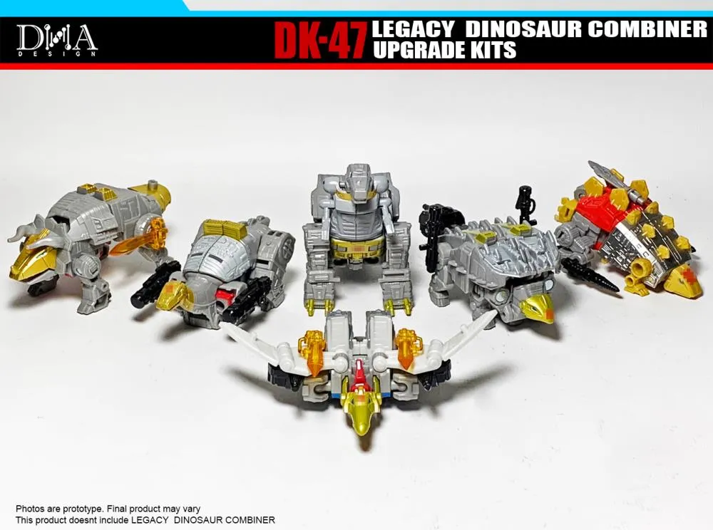 DK-47 Upgrade Kit for Transformers Legacy Dinosaur Combiner