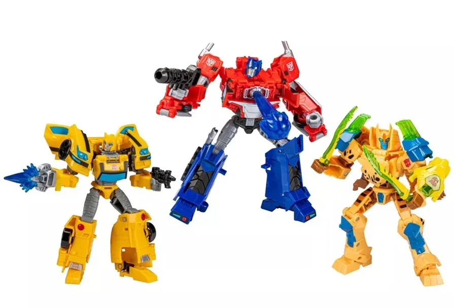 Heroes of Cybertron 3-Pack Deluxe Class | Transformers Generations Buzzworthy Bumblebee