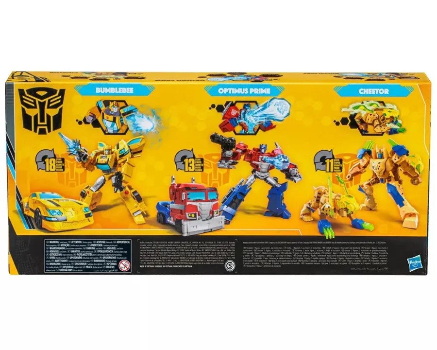 Heroes of Cybertron 3-Pack Deluxe Class | Buzzworthy Bumblebee