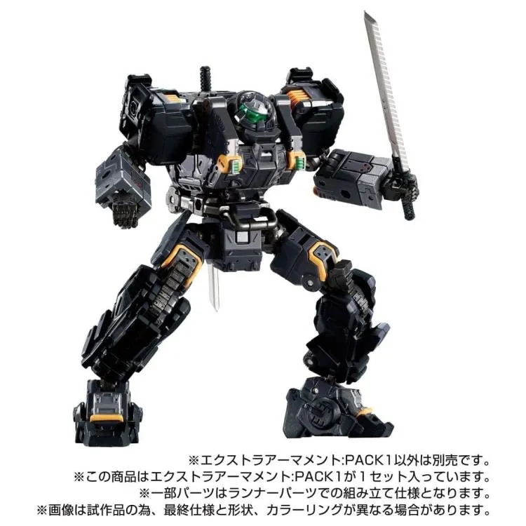 TM-25 Tactical Mover Extra Armament Set | Takara Tomy Diaclone