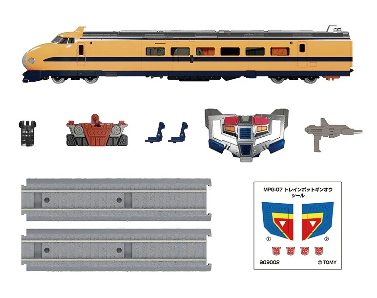 MPG-07 Trainbot Ginoh | Masterpiece G Transformers Figure | TFSource