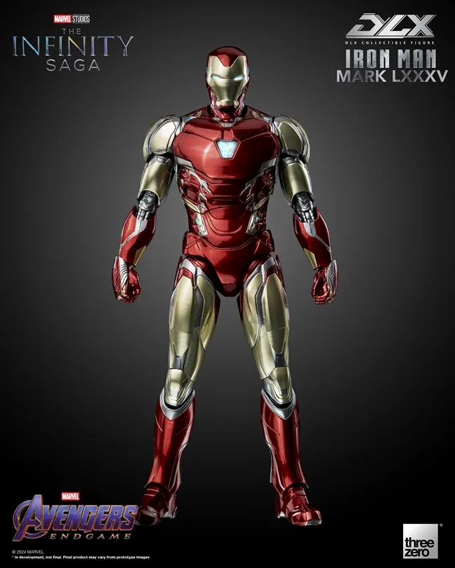THREEZERO TheInfinitySaga DLXアイアンマンマーク85 Iron Man Mark 85 DLX Collectible Figure | Marvel Avengers