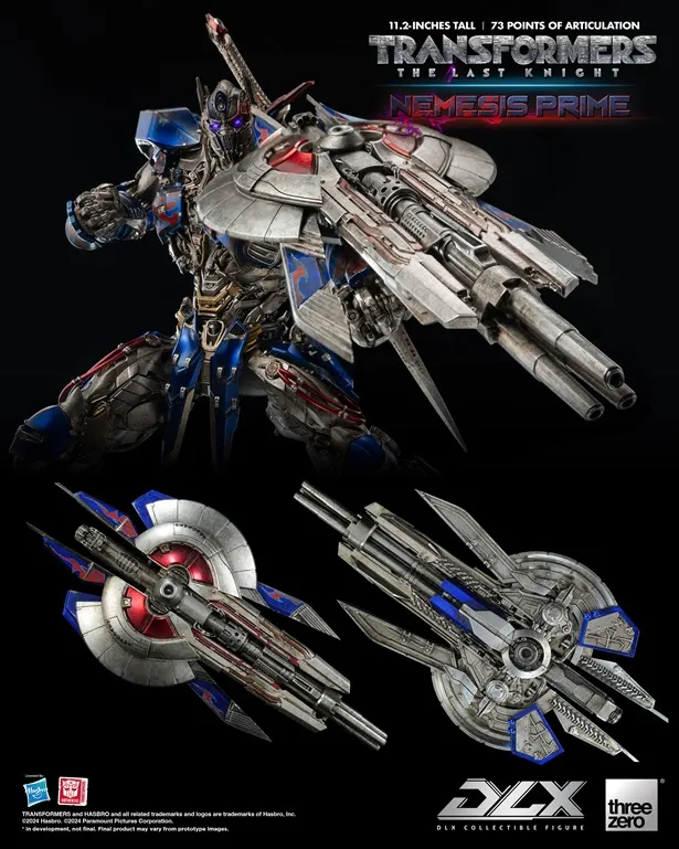 Transformers: The Last Knight 1/6 DLX Nemesis Primal action