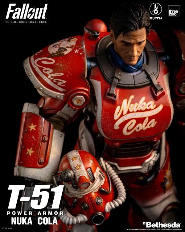 T-51 Power Armor Nuka Cola 1/6 Scale | Fallout | Threezero