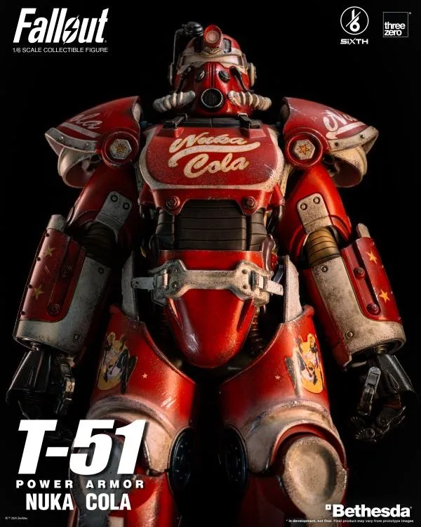 T-51 Power Armor Nuka Cola 1/6 Scale | Fallout | Threezero