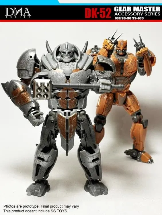 DK-52 Upgrade Kit for Transformers Studio Series 98 Cheetor and