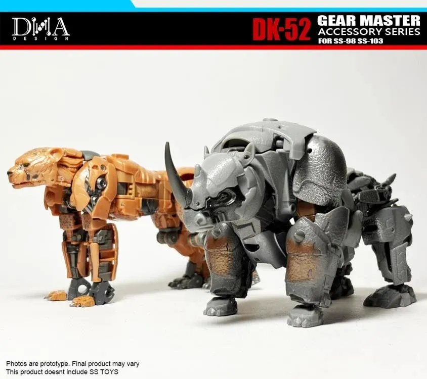 DK-52 Upgrade Kit for Transformers Studio Series 98 Cheetor and