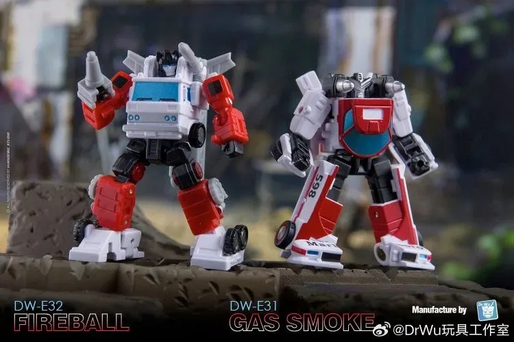 DW-E31 Gas Smoke and DW-E32 Fireball Set of 2 | Dr Wu 3rd Party