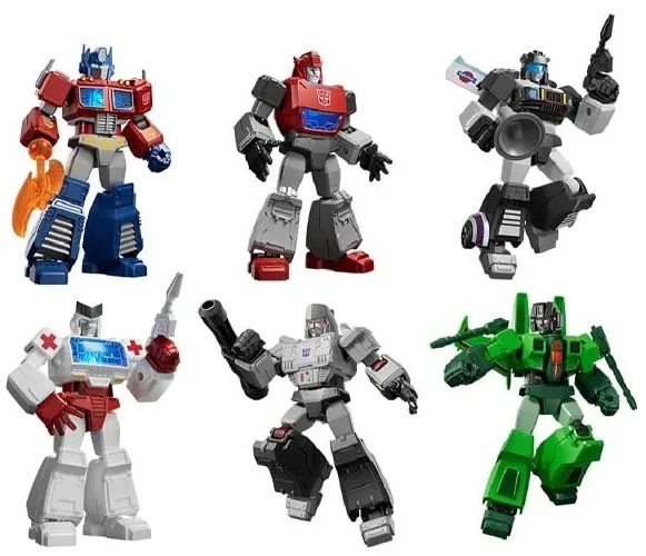 G1 Shining Version Vol.1 Box of 6 Blind Box Model Kits | Transformers | Blokees