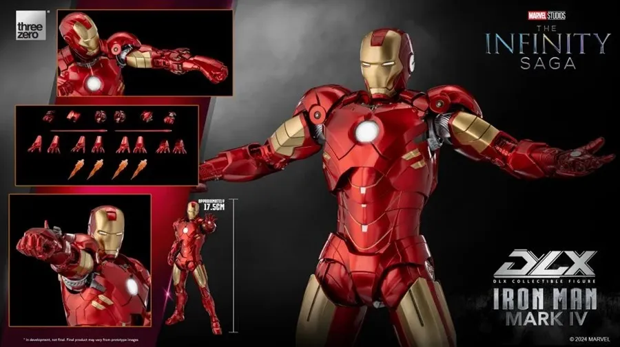 Iron Man Mark 4 DLX 1/12 Scale Collectible Figure | Avengers