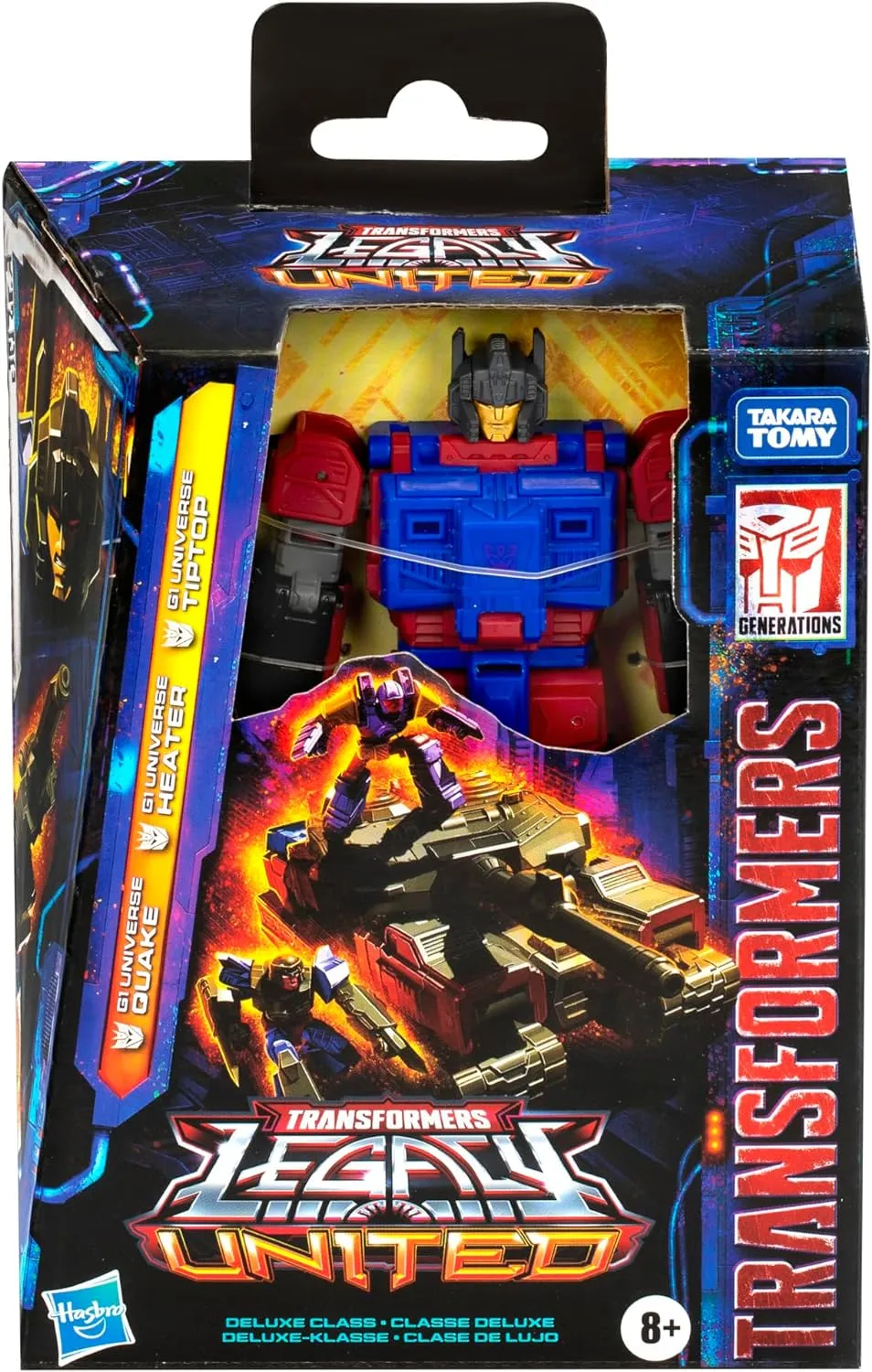 G1 Universe Autobot Quake | Transformers Legacy Figure by Hasbro