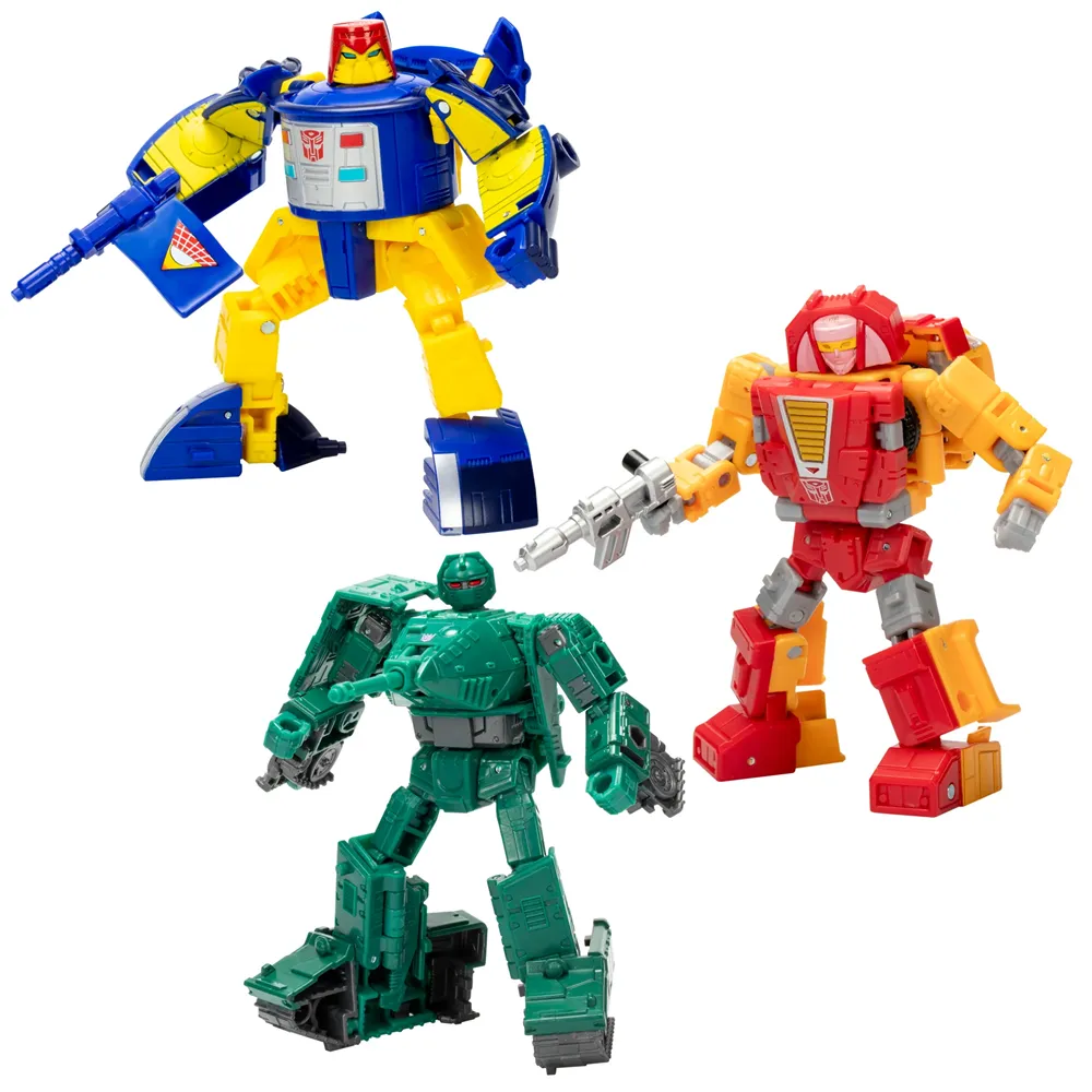 Go-Bots Guardians 3 Pack Exclusive Deluxe Class | Transformers: Legacy United Generations Selects
