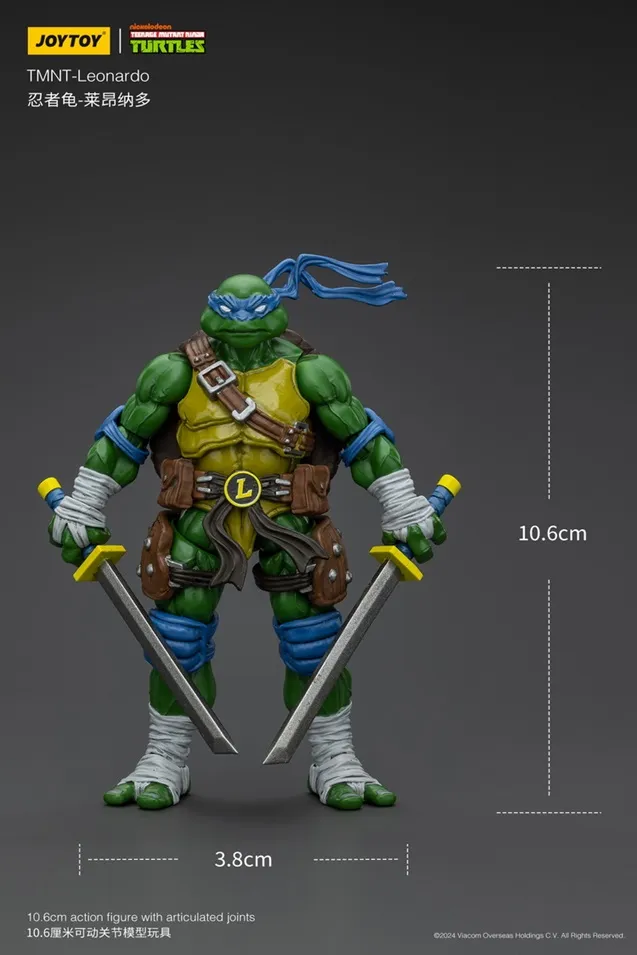 Leonardo | JoyToy TMNT Figure | TFSource