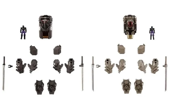 TM-30 Tactical Mover EX Core and Armament Wave 3 Set | Diaclone Reboot