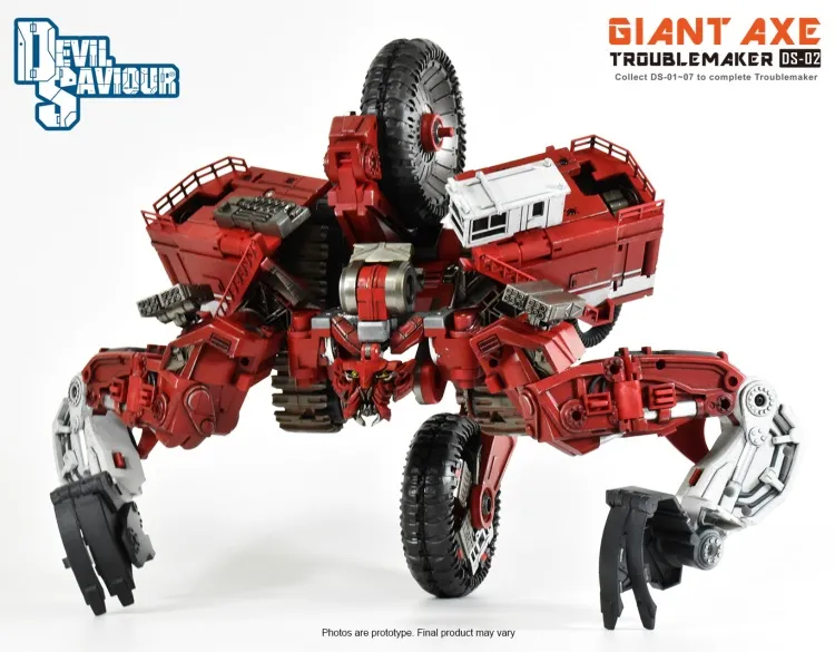 Troublemaker DX Combiner Set of 8 | Devil Saviour 3rd Party