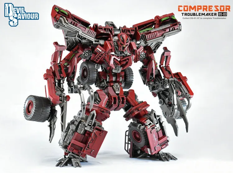 Troublemaker DX Combiner Set of 8 | Devil Saviour 3rd Party
