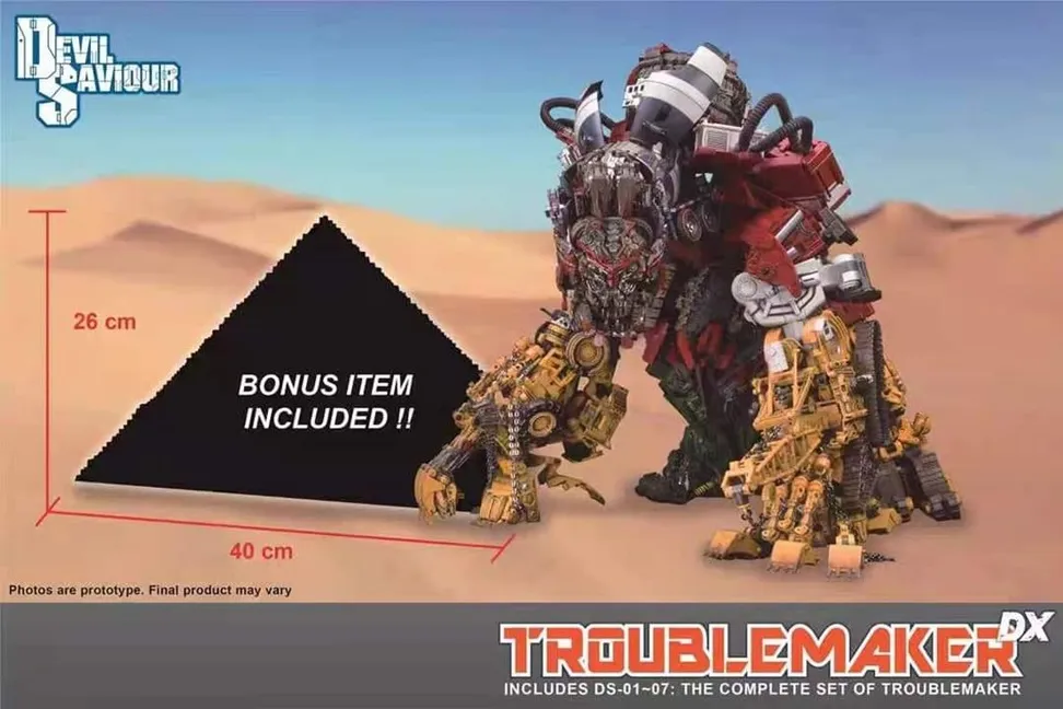 Troublemaker DX Combiner Set of 8 | Devil Saviour 3rd Party
