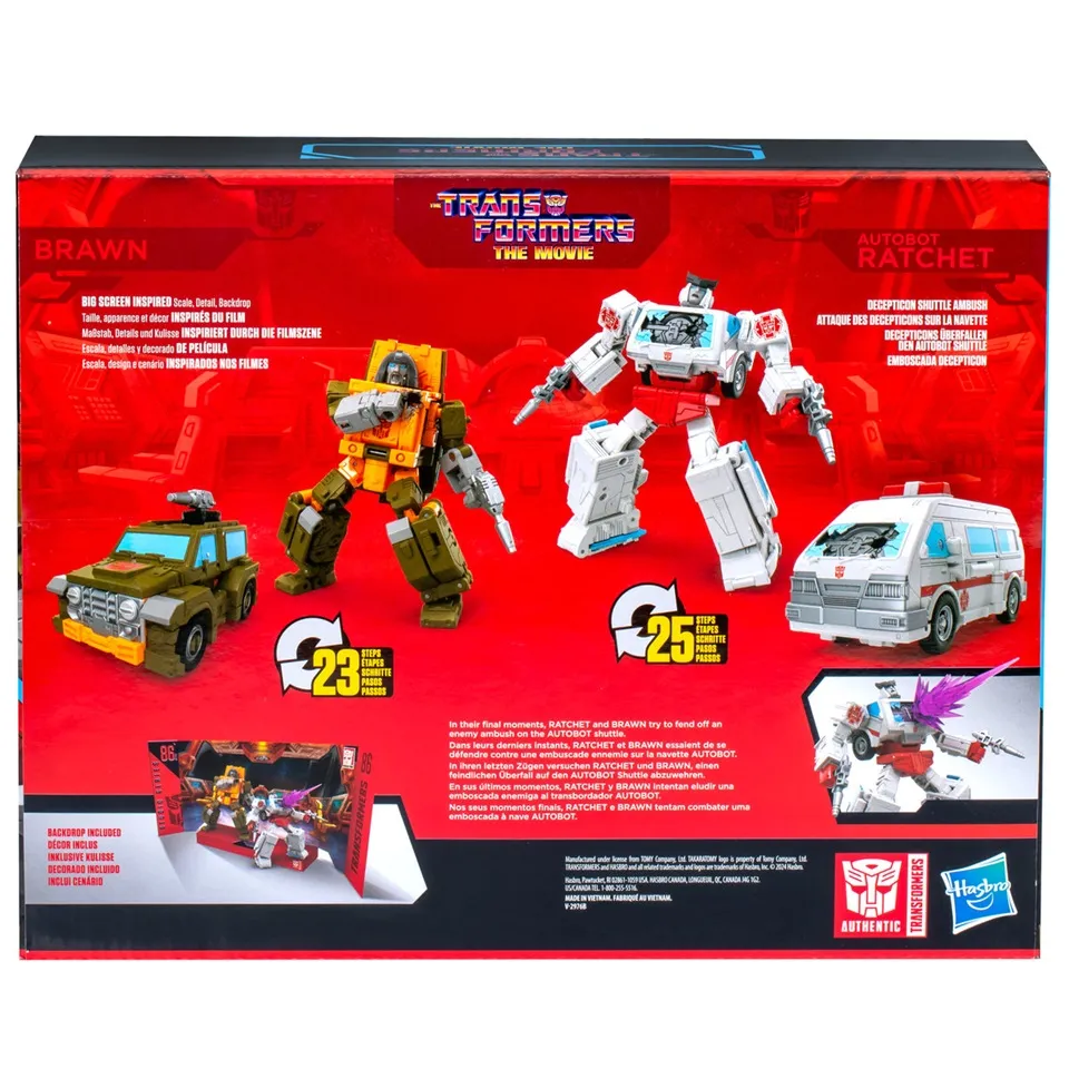 86-27 Brawn and 86-28 Autobot Ratchet 2-Pack | Studio Series 86