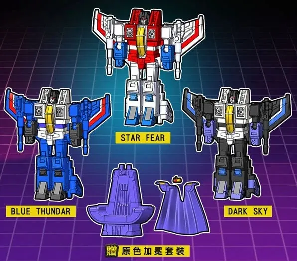 DW-E09 Star Fear and DW-E12 Blue Thunder and DW-E15 Dark Sky Set of 3 | Dr. Wu