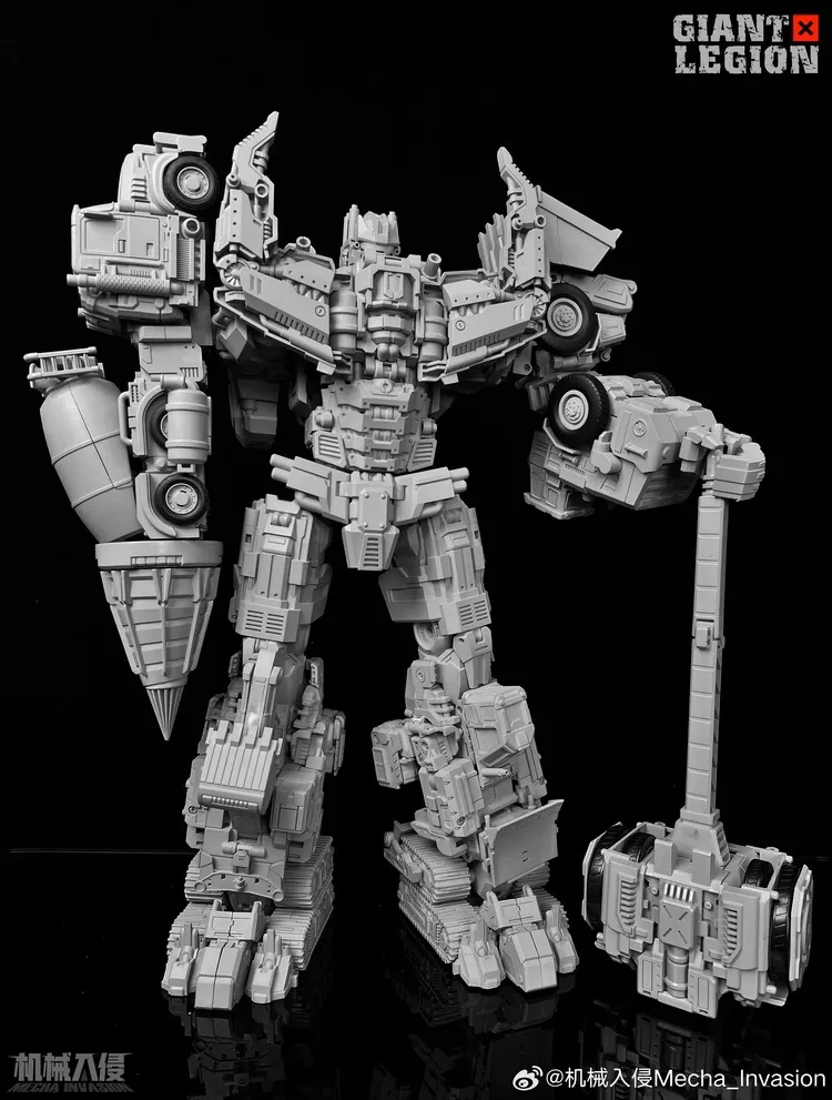 Mecha Invasion　Giant Legion　６体セット Giant Legion Set of 6 | Heavy Duty Builder | Mecha Invasion