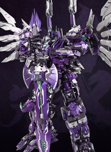 CT-Chiyou-01X-08X Thunderking 5th Anniversary Metallic Purple Version Set of 8 | CANG-TOYS