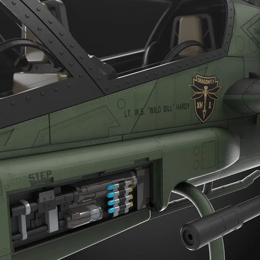 G.I. Joe Assault Copter Dragonfly (XH-1) 6-Inch Scale | G.I. Joe