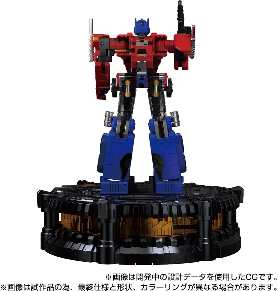 KS-01 Convoy KaraKuri Statue | T Spark Transformers Figure by
