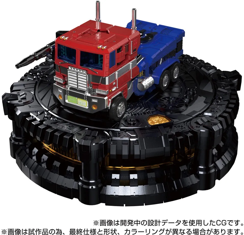 KS-01 Convoy KaraKuri Statue | T Spark Transformers Figure by