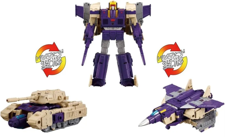 Triple Takeover Set of 3 | Dramatic Capture Transformers Figure