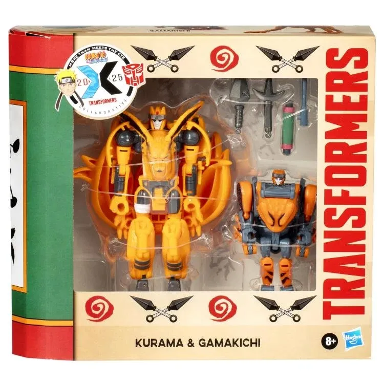 Kurama and Gamakichi Set of 2 | Naruto: Shippuden | Transformers