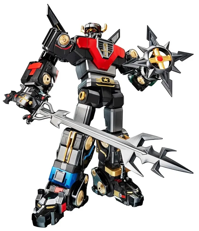 Voltron Black and Gold Edition ROBO-DOU | Voltron: Defender of the Universe | threezero