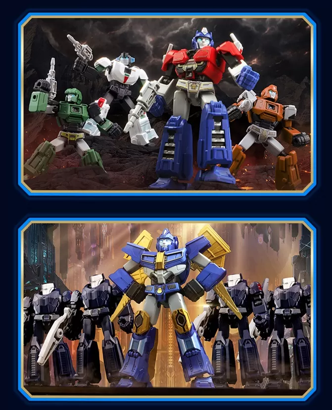 Galaxy Version Vol. 5 Box of 9 Blind Box Model Kits | Transformers