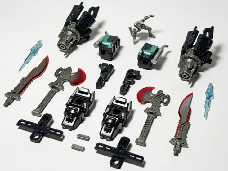 DK-44B Upgrade Kit for Transformers: Rise of the Beasts Nemesis Prime 40th Selection | Dna Design | Upgrade Kit