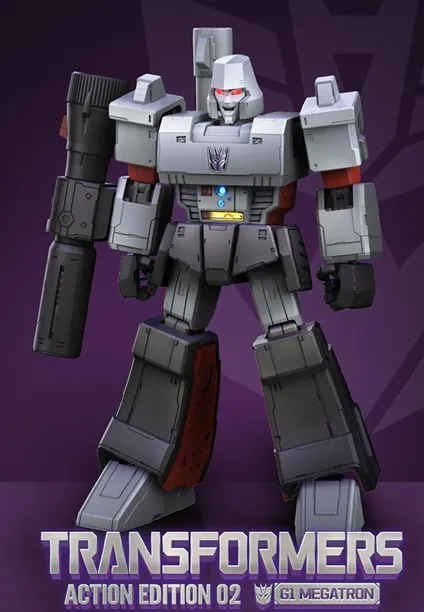 G1 Megatron Action Edition 02 Model Kit | Transformers | Blokees