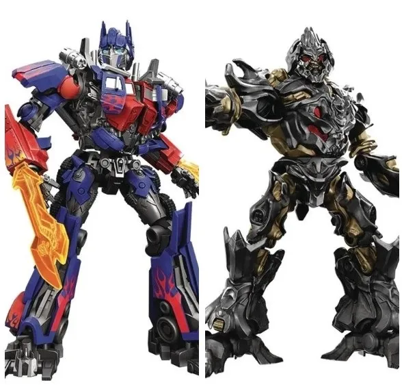 Optimus Prime EX and Megatron Frozen Armor Set of 2 Classic Class Model Kits | Transformers (2007) | Blokees