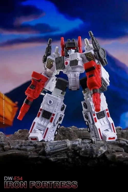 DW-E54 Iron Fortress | Dr Wu 3rd Party Transformers Figure | TFSource