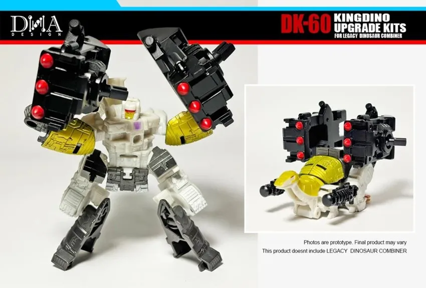 DK-60 Upgrade Kit for Transformers: Legacy United Decepticon
