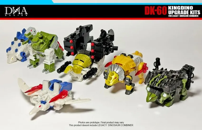 トランスフォーマー　レガシー　ダイノキング+ DNA Design DK-60 DNA Design DK-60 Kingdino Upgrade Kits for Legacy Dinosaur