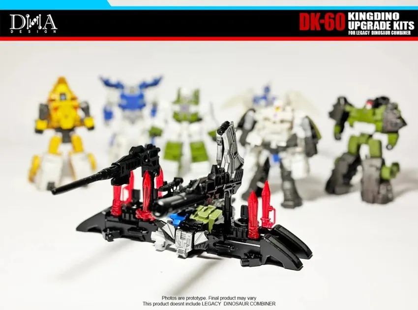 DK-60 Upgrade Kit for Transformers: Legacy United Decepticon