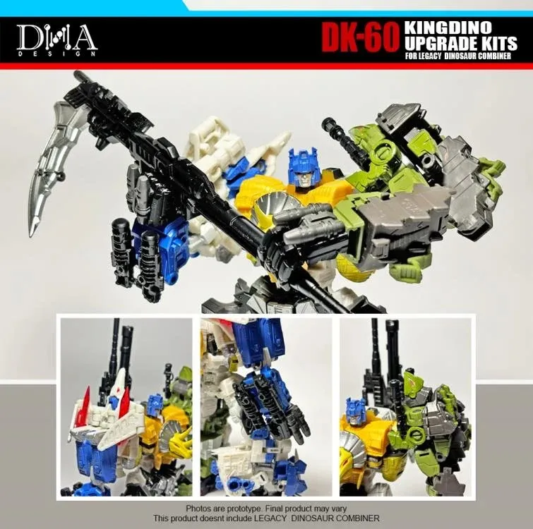 トランスフォーマー　レガシー　ダイノキング+ DNA Design DK-60 DK-60 Upgrade Kit for Transformers: Legacy United Decepticon