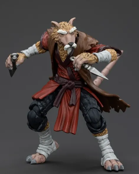 Splinter 1/18 Scale | Teenage Mutant Ninja Turtles | Joy Toy