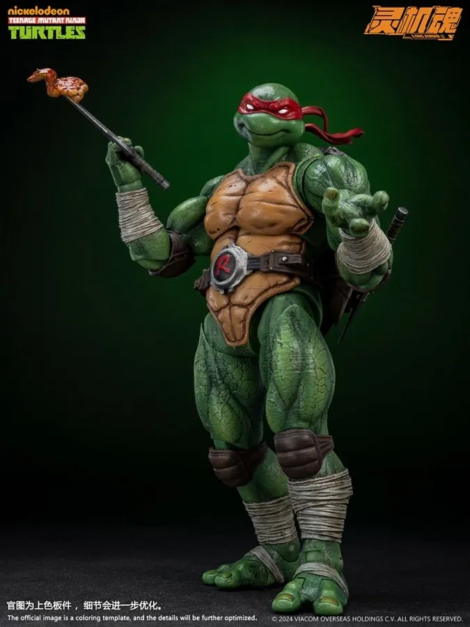 metytoyz 灵机魂 LingJiHun TMNT タートルズ ラファエロ Raphael 1/12 Scale | Teenage Mutant Ninja Turtles | LingJiHun