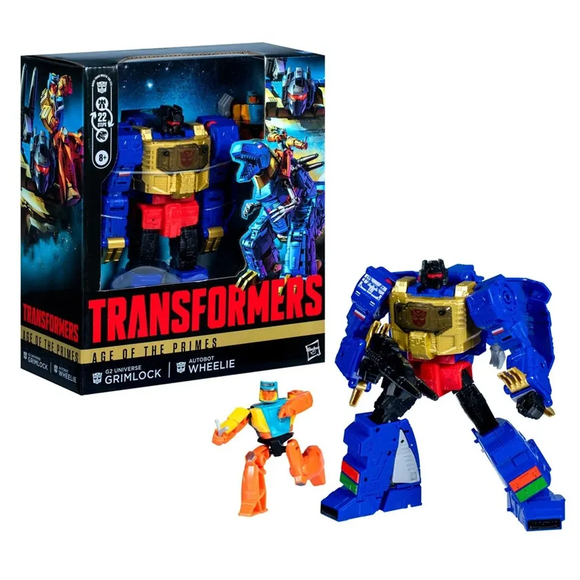 G2 Universe Grimlock with Autobot Wheelie | Transformers Age of