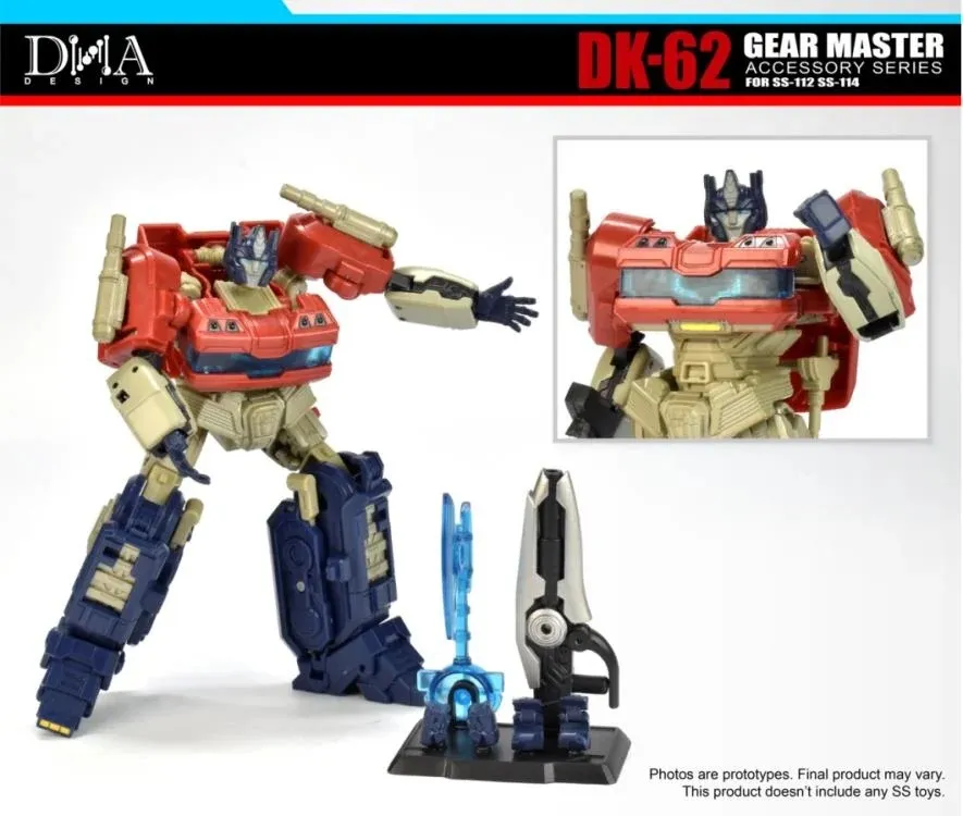 DK-62 Upgrade Kit for Transformers One Deluxe SS-112 Optimus Prime
